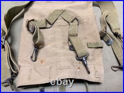 Original Wwii Us Army M1942 Combat Field Haversack Backpack-od#3, Js Shoe, 1942
