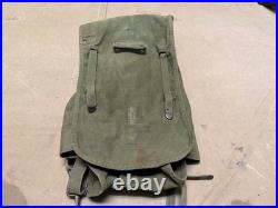 Original Wwii Us Army M1942 Combat Field Haversack Backpack-od#7