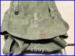 Original Wwii Us Army M1942 Combat Field Haversack Backpack-od#7