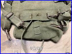Original Wwii Us Army M1942 Combat Field Haversack Backpack-od#7