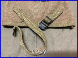 Original Wwii Us Army M1942 T-handle Field Shovel Carrier Cover-od#3, 1942