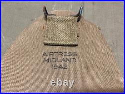 Original Wwii Us Army M1942 T-handle Field Shovel Carrier Cover-od#3, 1942