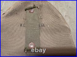 Original Wwii Us Army M1942 T-handle Shovel Carrier Cover-period Modified