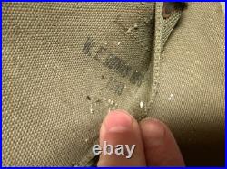 Original Wwii Us Army M1942 T-handle Shovel Carrier Cover-period Modified