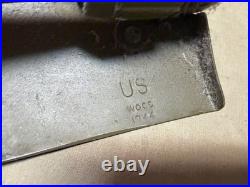 Original Wwii Us Army M1943 Combat Field Folding Shovel-dated 1944, Woods