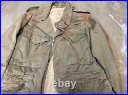 Original Wwii Us Army M1943 M43 Combat Field Jacket- 40r