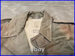 Original Wwii Us Army M1943 M43 Combat Field Jacket- 40r