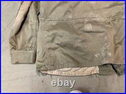 Original Wwii Us Army M1943 M43 Combat Field Jacket- 40r