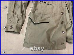 Original Wwii Us Army M1943 M43 Combat Field Jacket- 44r