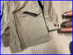 Original Wwii Us Army M1943 M43 Combat Field Jacket- 44r