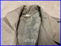 Original Wwii Us Army M1943 M43 Combat Field Jacket- 44r