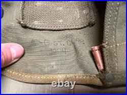 Original Wwii Us Army M1943 M43 Combat Field Shovel Carrier Cover-trans, 1944