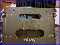 Original Wwii Us Army M1944 Equipment Ammo Carry Pack Board Backpack-dated 1943