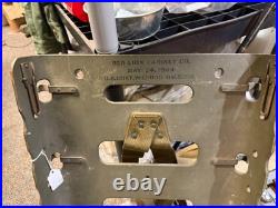 Original Wwii Us Army M1944 Equipment Ammo Carry Pack Board Backpack-dated 1944