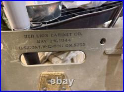 Original Wwii Us Army M1944 Equipment Ammo Carry Pack Board Backpack-dated 1944