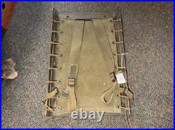 Original Wwii Us Army M1944 Equipment Ammo Carry Pack Board Backpack-dated 1945