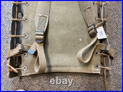 Original Wwii Us Army M1944 Equipment Ammo Carry Pack Board Backpack-dated 1945