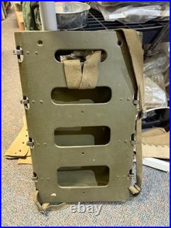 Original Wwii Us Army M1944 Equipment Ammo Carry Pack Board Backpack-us Marked