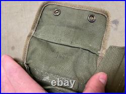 Original Wwii Us Army M1944 Jungle First Aid Kit Carry Pouch-1944, Ja Shoe Co