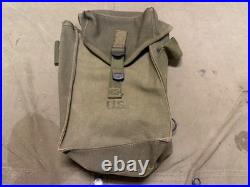 Original Wwii Us Army M1945 M1 Gp Ammo Carry Bag-od#7, 1944