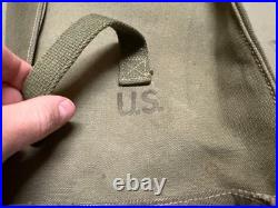 Original Wwii Us Army M1945 M1 Gp Ammo Carry Bag-od#7, 1944
