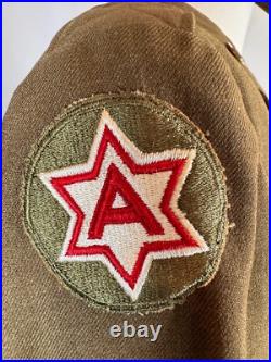 Original Wwii Us Army Nco 77th Infantry Division Uniform Named Original Wwii Us Army Nco 77th Infantry Division Uniform Named