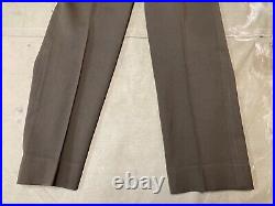 Original Wwii Us Army Officer Class A Chocolates Trousers- Small 32 Waist