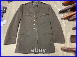 Original Wwii Us Army Officer Class A Dress Jacket- Large 44r