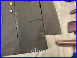 Original Wwii Us Army Officer Class A Dress Jacket- Large 44r