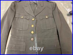 Original Wwii Us Army Officer Class A Dress Jacket- Large 44r