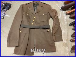 Original Wwii Us Army Officer Class A Dress Jacket- Medium 40r