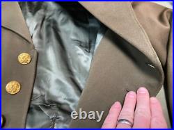 Original Wwii Us Army Officer Class A Dress Jacket- Medium 40r
