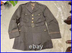 Original Wwii Us Army Officer Class A Dress Jacket- Small 38r