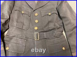 Original Wwii Us Army Officer Class A Dress Jacket- Small 38r
