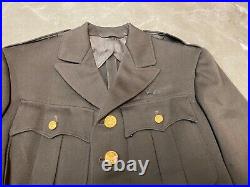 Original Wwii Us Army Officer Class A Dress Jacket- Small 38r