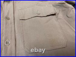 Original Wwii Us Army Officer Class A Pinks Shirt- Medium 40r
