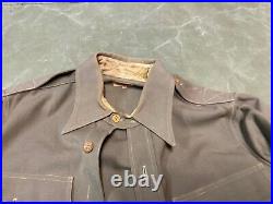 Original Wwii Us Army Officer Class A Pinks Shirt- Medium 40r