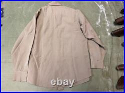 Original Wwii Us Army Officer Class A Pinks Shirt- Medium 40r