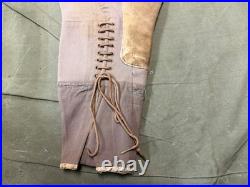Original Wwii Us Army Officer Class A Pinks Trousers Breeches- Medium 34 Waist