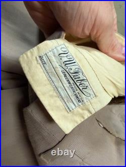 Original Wwii Us Army Officer Class A Pinks Trousers Breeches- Medium 34 Waist