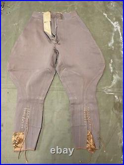Original Wwii Us Army Officer Class A Pinks Trousers Breeches- Small 32 Waist