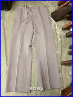 Original Wwii Us Army Officer Class A Pinks Trousers Breeches- Small 32 Waist