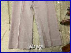 Original Wwii Us Army Officer Class A Pinks Trousers Breeches- Small 32 Waist