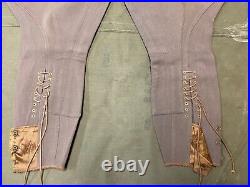 Original Wwii Us Army Officer Class A Pinks Trousers Breeches- Small 32 Waist