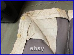 Original Wwii Us Army Officer Class A Pinks Trousers Breeches- Small 32 Waist