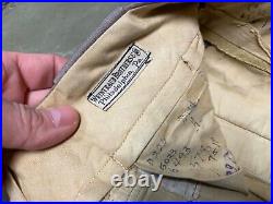 Original Wwii Us Army Officer Class A Pinks Trousers Breeches- Small 32 Waist