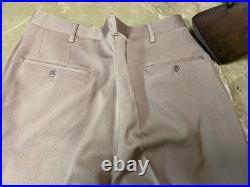 Original Wwii Us Army Officer Class A Pinks Trousers Breeches- Small 32 Waist