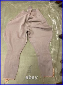 Original Wwii Us Army Officer Class A Pinks Trousers Breeches- Small 32 Waist
