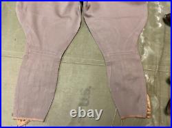 Original Wwii Us Army Officer Class A Pinks Trousers Breeches- Small 32 Waist