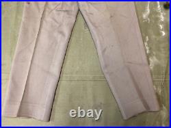 Original Wwii Us Army Officer Class A Pinks Trousers- Medium 34 Waist